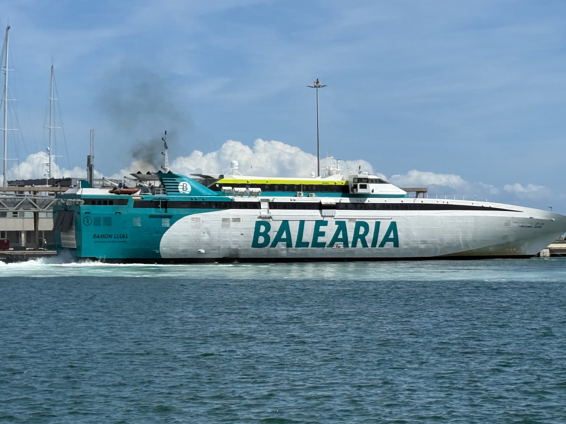 Ferry naar Balearen